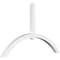Ekena Millwork Archdale Architectural Grade PVC Gable Bracket, 84"W x 52 1/2"H x 4"D x 4"F, 15/12 Pitch GBP084X53X0404ARC00 - alternate 1